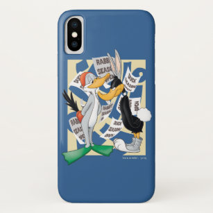 BUGS BUNNY™ & DAFFY DUCK™ Ready For Hunting Season iPhone X Case