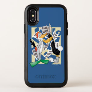 BUGS BUNNY™ & DAFFY DUCK™ Ready For Hunting Season OtterBox Symmetry iPhone X Case