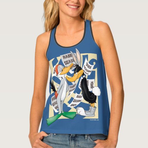 BUGS BUNNY  DAFFY DUCK Ready For Hunting Season Tank Top