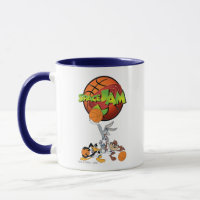 BUGS BUNNY™, DAFFY DUCK™, & TAZ™ SPACE JAM™ Logo Mug
