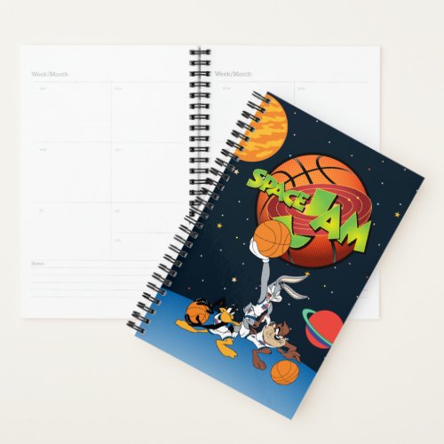 BUGS BUNNY DAFFY DUCK  TAZ SPACE JAM Logo Planner