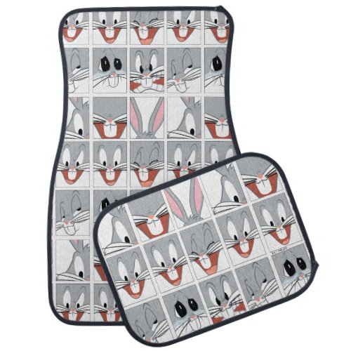 BUGS BUNNY Expression Blocks Car Floor Mat