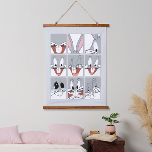 BUGS BUNNY Expression Blocks Hanging Tapestry