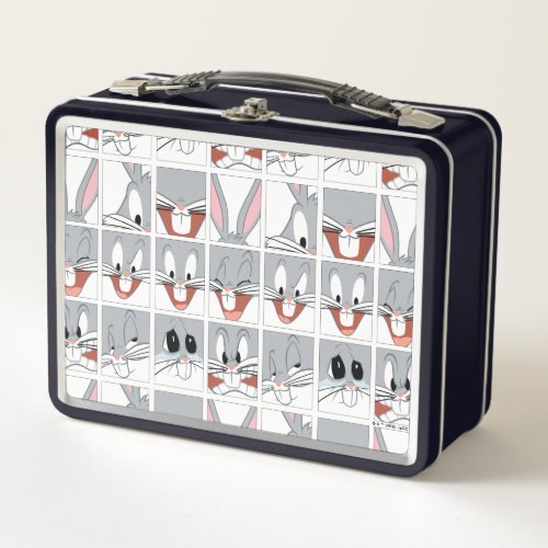 BUGS BUNNY Expression Blocks Metal Lunch Box