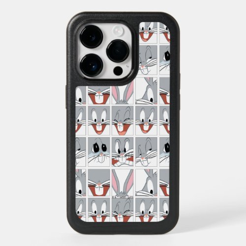 BUGS BUNNY Expression Blocks OtterBox iPhone 14 Pro Case