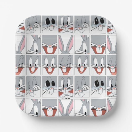 BUGS BUNNY Expression Blocks Paper Plates