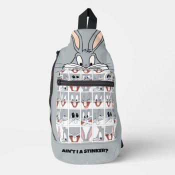 Bugs Bunny™ Expression Blocks Sling Bag by looneytunes at Zazzle