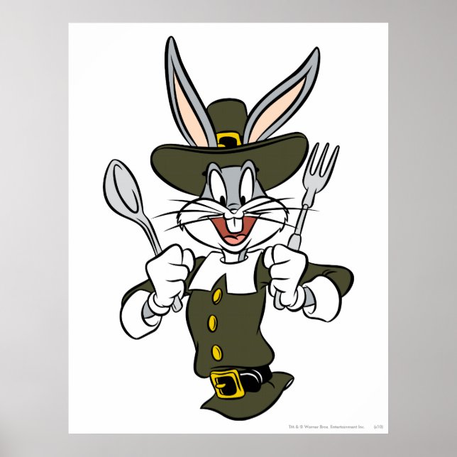 BUGS BUNNY™ Feasting Time Poster (Front)