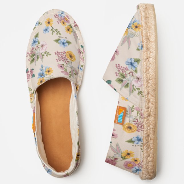 BUGS BUNNY™ Floral Embroidery Pattern Espadrilles (Side)