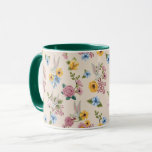 BUGS BUNNY™ Floral Embroidery Pattern Mug