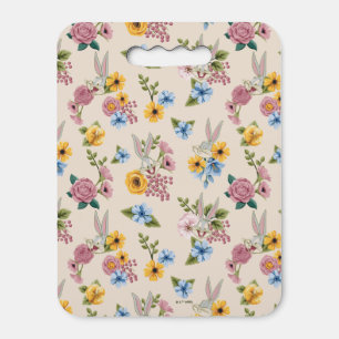 BUGS BUNNY™ Floral Embroidery Pattern Seat Cushion