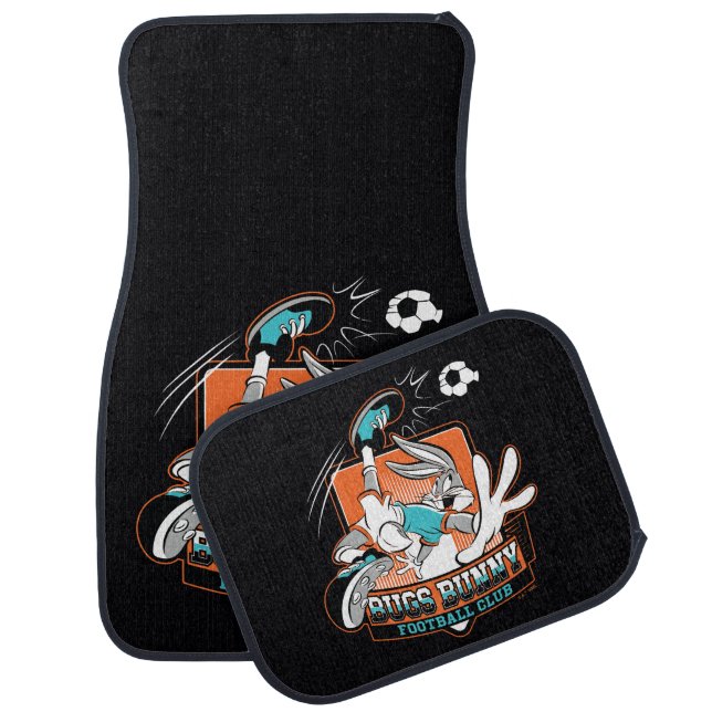 BUGS BUNNY™ Football Club Badge Car Floor Mat (Set)