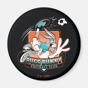BUGS BUNNY™ Football Club Badge Magnet