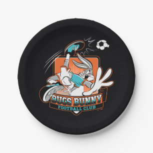 BUGS BUNNY™ Football Club Badge Paper Plates