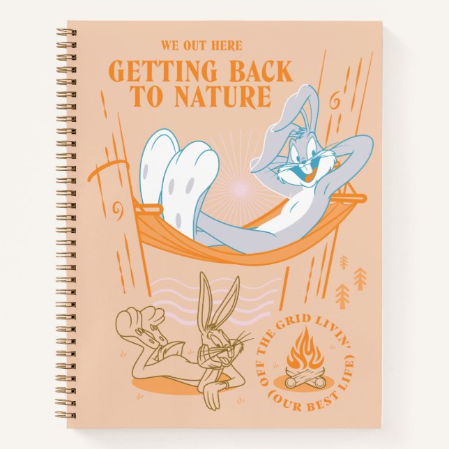 BUGS BUNNY™ Getting Back To Nature Notebook (Front)