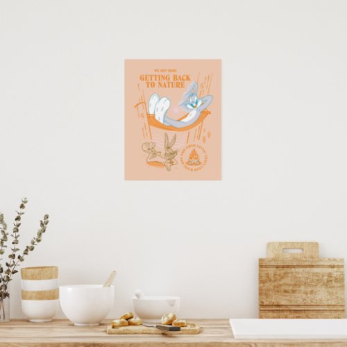 BUGS BUNNY Getting Back To Nature Poster