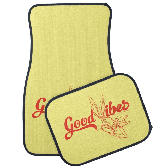 BUGS BUNNY™ | Good Vibes Car Floor Mat (Set)
