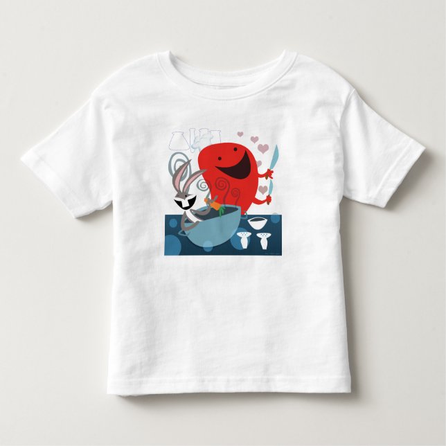 BUGS BUNNY™ & Gossamer Whimsical Meal Prep Toddler T-shirt (Front)
