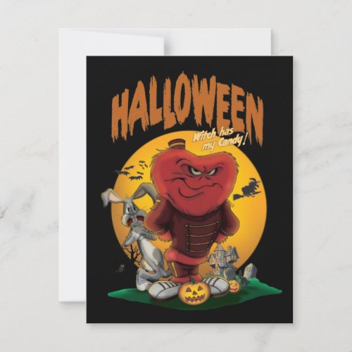 BUGS BUNNY  Gossamer Witch Has My Candy Note Card