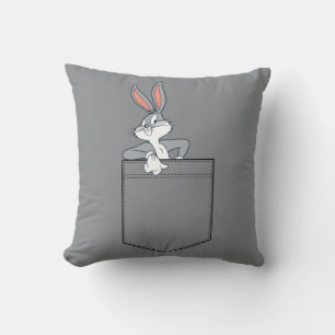 BUGS BUNNY™ Hanging Out In Pocket Throw Pillow