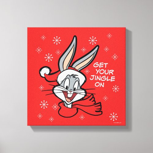 BUGS BUNNY Holiday Cheer Canvas Print