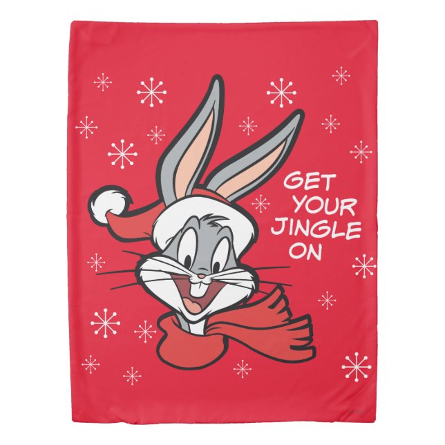 BUGS BUNNY™ Holiday Cheer Duvet Cover (Front)
