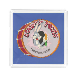 BUGS BUNNY™ Inside LOONEY TUNES™ Drum Acrylic Tray
