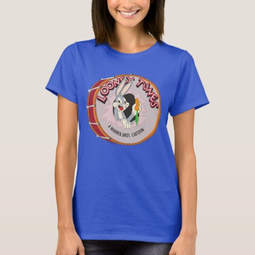 BUGS BUNNY Inside LOONEY TUNES Drum T_Shirt