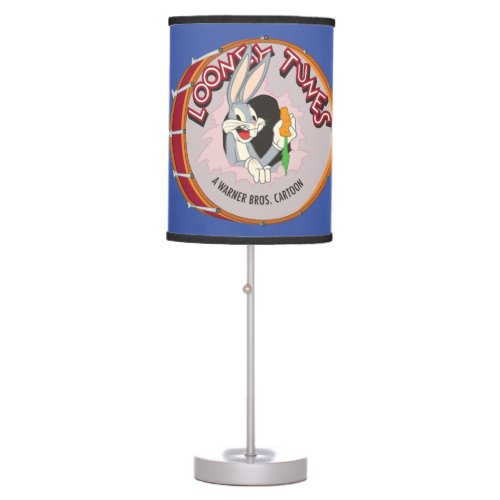 BUGS BUNNY Inside LOONEY TUNES Drum Table Lamp