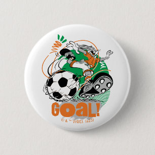 BUGS BUNNY™ Kicking Soccer Goal Button