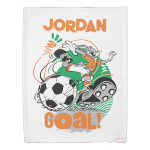 BUGS BUNNY™ Kicking Soccer Goal Duvet Cover