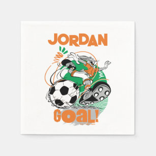 BUGS BUNNY™ Kicking Soccer Goal Napkins