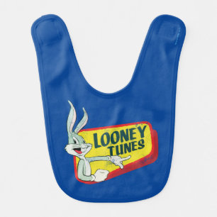 BUGS BUNNY™ LOONEY TUNES™ Retro Patch Bib