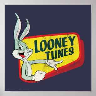 BUGS BUNNY™ LOONEY TUNES™ Retro Patch Poster