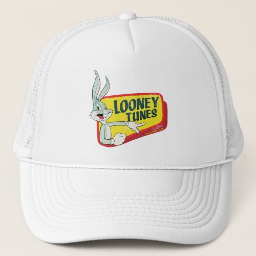 BUGS BUNNY LOONEY TUNES Retro Patch Trucker Hat