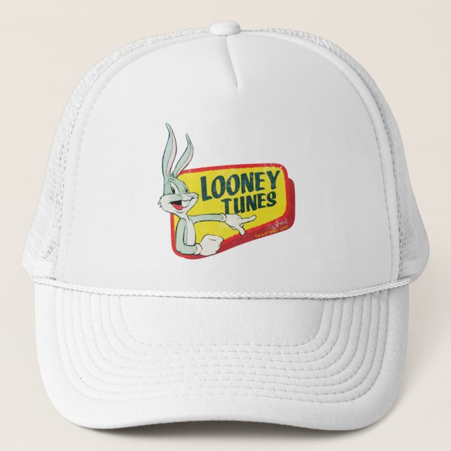 BUGS BUNNY™ LOONEY TUNES™ Retro Patch Trucker Hat (Front)
