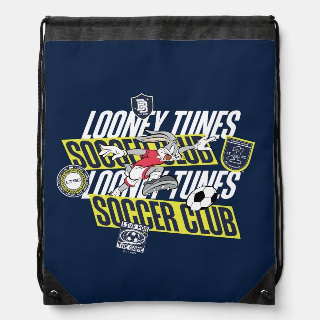 BUGS BUNNY™ LOONEY TUNES™ Soccer Club Drawstring Bag (Front)