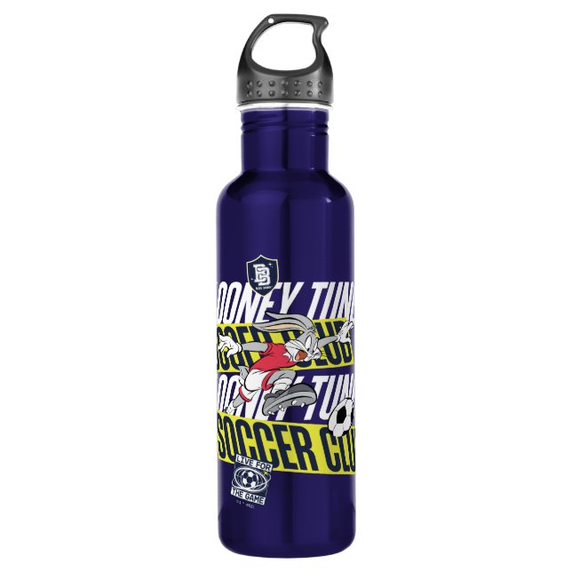 BUGS BUNNY™ LOONEY TUNES™ Soccer Club Stainless Steel Water Bottle (Front)