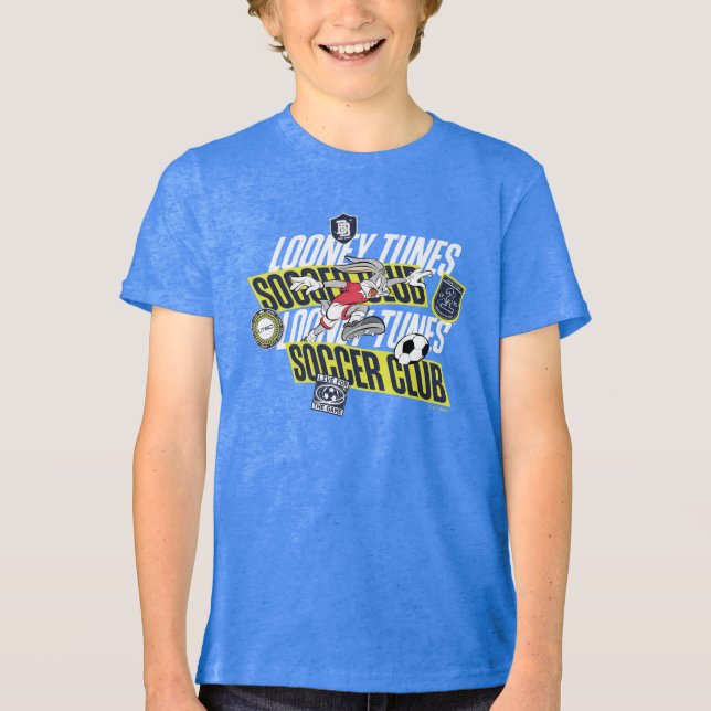 BUGS BUNNY™ LOONEY TUNES™ Soccer Club Tri-Blend Shirt (Front)
