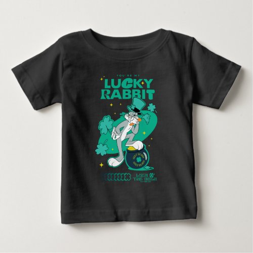 BUGS BUNNY Lucky Rabbit Baby T_Shirt