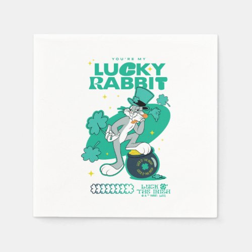 BUGS BUNNY Lucky Rabbit Napkins