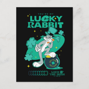 BUGS BUNNY™ Lucky Rabbit Postcard