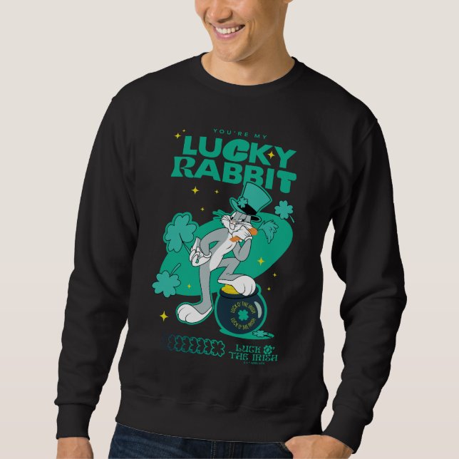BUGS BUNNY™ Lucky Rabbit Sweatshirt (Front)