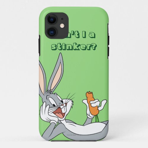 BUGS BUNNY Lying Down Eating Carrot iPhone 11 Case