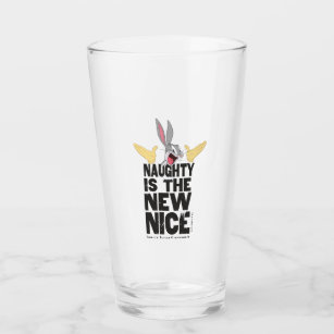 BUGS BUNNY™ "Naughty Is The New Nice" Glass