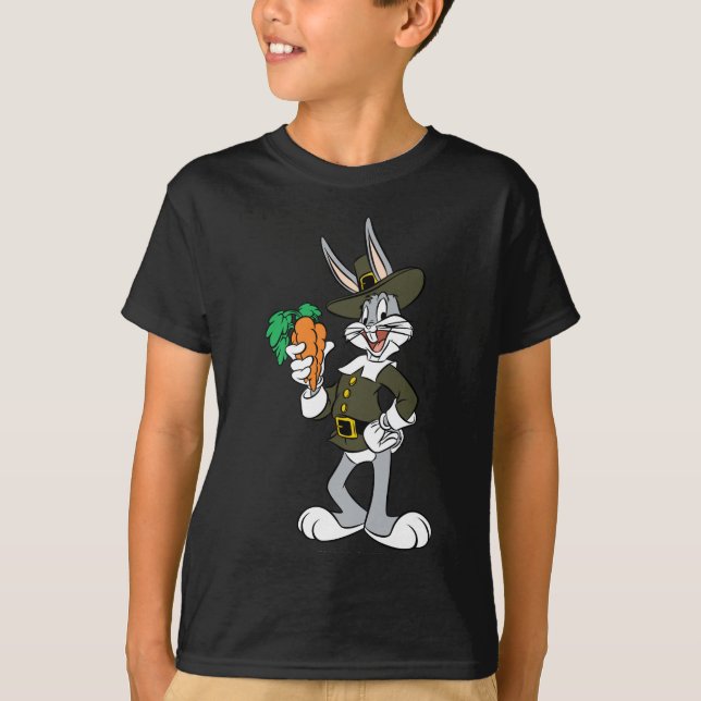 BUGS BUNNY™ Pilgrim Thanksgiving T-Shirt (Front)