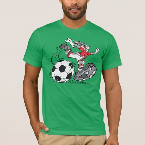 BUGS BUNNYâ Playing Soccer T_Shirt