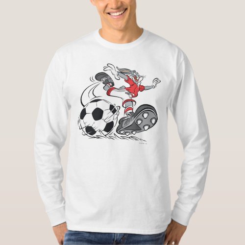 BUGS BUNNYâ Playing Soccer T_Shirt