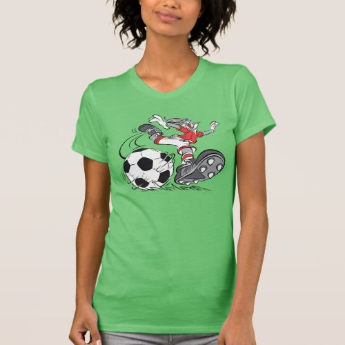 BUGS BUNNY Playing Soccer T_Shirt
