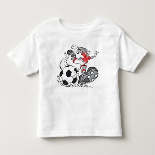 BUGS BUNNYâ Playing Soccer Toddler T_shirt